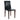 Simple Versatile Dining Chairs Set With Comfortable Design And Sturdy Metal Legs, 4 Piece Set - Black / Dark Walnut