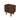 Logan - Mid-Century Modern Nightsd Bed Side Tables With 2 Drawers - Brown
