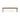 Zion - Industrial Wood And Metal Rectangular Bench With Faux Live Edge Design - Teak