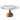 Dining Table, Round With Lazy Susan For Dining Room - Walnut / White