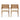 Outdoor Hermosa 5 Piece Wood Dining Set With Cushions - Teak / Beige