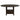 Fulton - 5 Piece Dining Table Set With Upholstered Chairs - Dark Brown