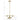 Trellis - 4 Lights Modern Gold Chandelier Vintage Pendant Fixture For Living Room - Clear / Gold