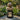 Outdoor Water Fountain, Warm LED Light - Brown