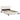 Queen Size Elegant Terry Upholstered Bed - White