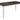 Mountina - Gathering Dining Table With Leaf - Brown / White