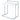 Rectangular Top Snack Table - White