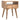 Nightstand With Open Slot - Oak