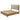 Contemporary Storage Platform Bed With Ultra Plush Headboard