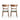 Modern Dining Chairs With Cushioned Seat (Set of 2)