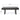 Abitha - Coffee Table With Industrial Powder Coated Metal Legs