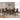 Ferrara - 5 Piece Counter Height Dining Set With Chairs - Walnut
