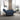 Carson - Swivel Glider Suede Recliner Chair - Midnight Blue