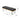 Upholstered Bench With Hairpin Legs - Charcoal Gray