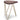 Patrice - Metal And Wood Accent Table - Dark Brown