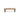 Outdoor Coffee Table With Slat Design And Sled Base - Brown