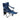 Outdoor Camping Chairs Folding Portable Adjustable Reclining Chair With Side Pockets & Cup Holder - Dark Blue
