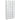 Wine Storage LED Curio Cabinet - Chrome