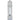 Noralie - Mirrored & Faux Diamonds Grandfather Clock With LED - Silver Gray