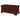 Chest With Curved Moldings And Bracket Feet - Brown