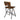 Trestle Counter Stool With Reclaimed - Reclaimed Brown / Gun Metal