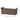 Outdoor Rattan Bench With Flair Arm And Storage - Brown