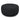 Fredrik - Round Pouf - Black