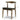 Destiny - Dining Chairs (Set of 2) - Black / Dark Brown