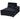 6 Piece Modular U Sectional Sofa Set With USB Cup Holder, Low Leg - Black