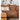 Colleen - Armless Chair With Pillows - Terracotta
