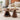Nesting Coffee Table With Integrated Cat Cave Bed (Set of 2) - Walnut