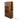 Tall Kitchen Pantry Cabinet With 4 Tier Side Shelf, 2 Drawers, Freestanding Food Hutch With Microwave Stand For Dining Room - Walnut