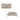 Cora - Outdoor Patio Aluminum 4 Pieces Chat Set - Beige / Natural / Silver