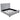 Fandango - Eastern Bed With Rolled Tufting - Gray