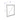 Almera - Glitter Mirror - White