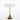 Square Tulip Dining Table For 2 - 4 People - Golden / White