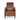 Mid-Century Modern Recliner With Button Tufted Waffle Stitch