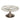 Modern Round Dining Table With 360° Rotating Lazy Susan Scratch & Chairs