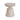 Outdoor / Indoor Lightweight Concrete Side Table, Travertine - Beige