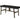 Destin - Ceramic Dining Table - Black