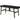Destin - 8 Pieces Dining Room Set - Ceramic Walnut / Light Gray