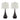 Pebble - Contemporary Table Lamp (Set of 2)