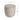 Outdoor / Indoor, Lightweight Concrete Side Table With Travertine - Beige