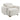 Darius - Boucle Accent Chair With 1 Toss Pillow - Beige