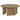 Dreydon - Round Coffee Table With Curved Pedestal Base - Light Brown
