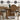 Delmon - Round Dining Table - Dark Walnut
