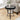 Round Accent Table, Transitional - Black