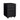 Contemporary Black 3 Drawer Mobile Filing Cabinet With Lock, Metal Office Storage For Legal / Letter Size