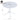 Round Table - White