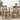 Dining Chair With X Shaped Back (Set of 2)